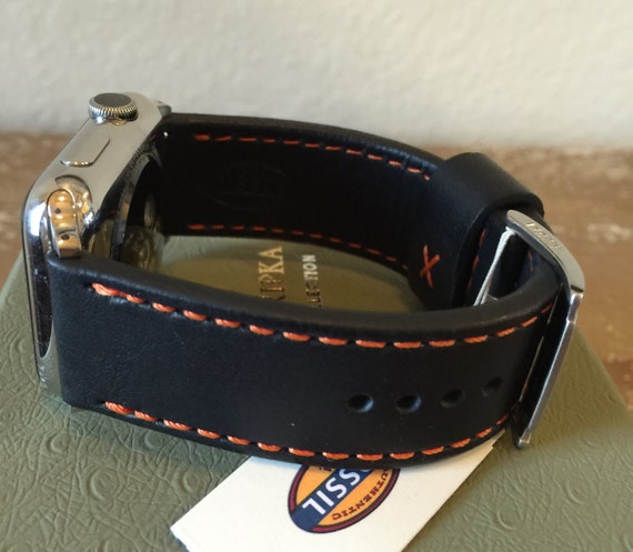 fossil apple watch strap
