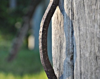 Railroad Spike Door Handle Wicket Gate handle Old Railroad Spike Knob Antique Vintage Old Rustic Re-purposed House Restoratio Cowboy Gift