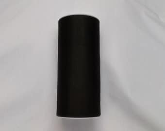 Black Shimmer Tulle, Black Tulle Roll, Black Tulle 25 yards, 6 inch tulle, 6 inch tulle roll, Tulle, Tulle Fabric, Tutu Tulle, Wedding Tulle
