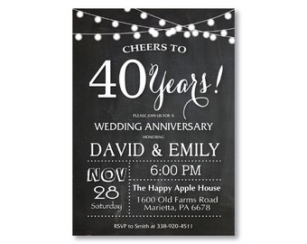 Free printable 30th wedding anniversary invitations