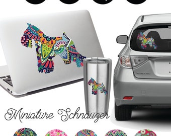 Miniature Schnauzer Decal