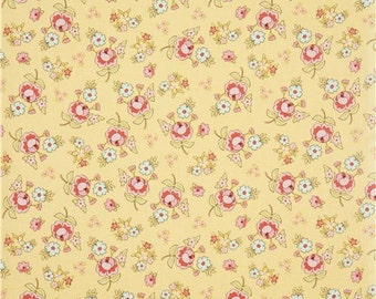 Riley Blake Vintage Baby Yellow - 1 yard