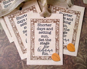Autumn, Thanksgiving, Autumn Tags, Thanksgiving Tags, Gift Tags, Leaf Tags, Autumn Labels