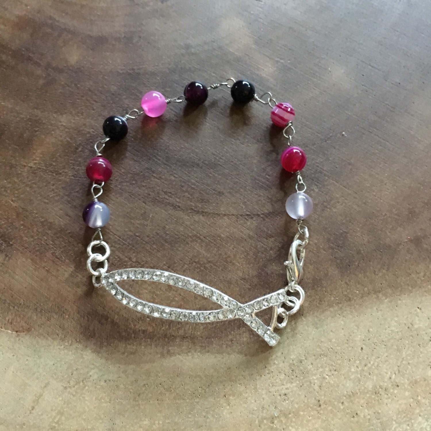 Jesus fish bracelet Clearance