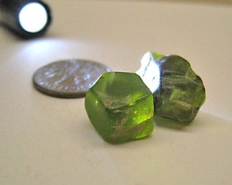 23 Carats of Raw Facet-grade Peridot Lot #1
