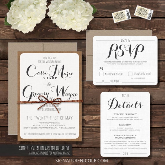 Roseville Designs:wedding details card Archives ...