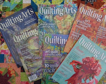 Quilting Arts magazine / Issue # 11, 12, 33, 38, 41 & 50