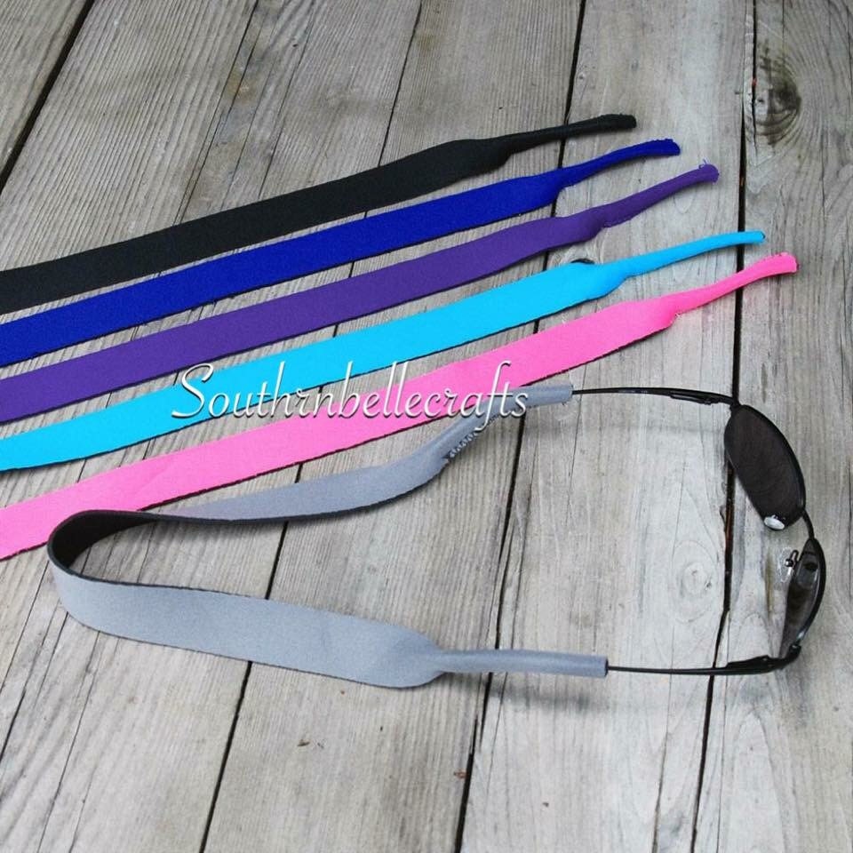Personalized sunglass straps by SouthrnBelleCrafts on Etsy