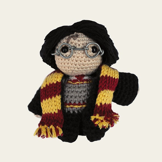 Harry Potter. Crochet Doll Amigurumi Toy Crocheting by Mindundia