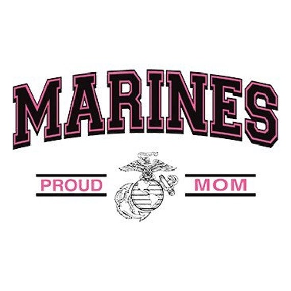Download Marines Proud Mom by Mychristianshirts on Etsy