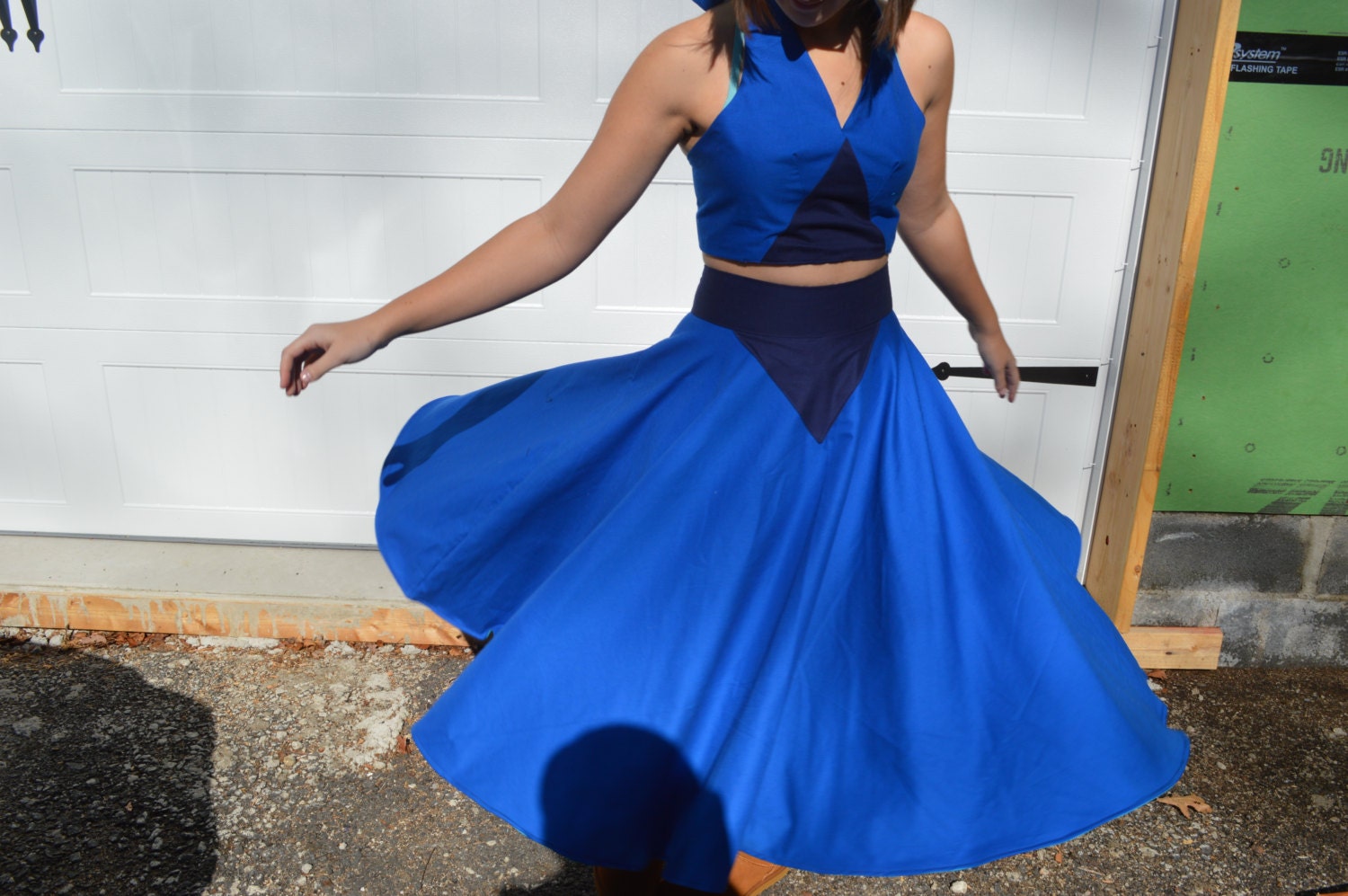 Steven Universe Lapis Lazuli Shirt & Skirt