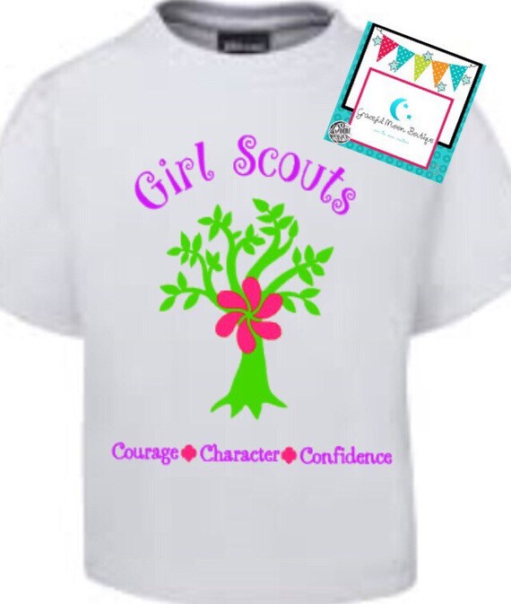 Items similar to Girls, Scouts, Shirt, Troop shirt on Etsy