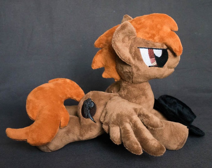 Plush Deadshot Calamity Fallout Equestria Custom Pony 12 inches