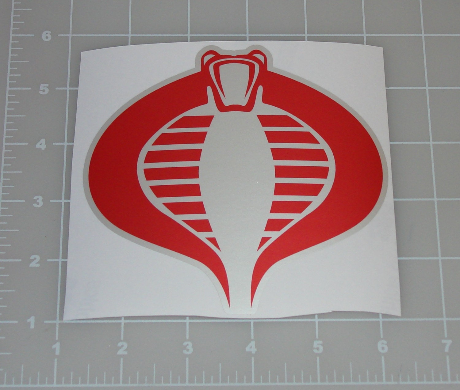 GI Joe Cobra Command Logo Symbol Emblem Insignia Car Window