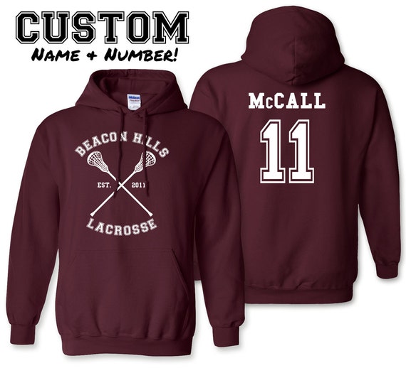 McCall 11 Teen Wolf Hoodie Beacon Hills Lacrosse by MadeForHumans