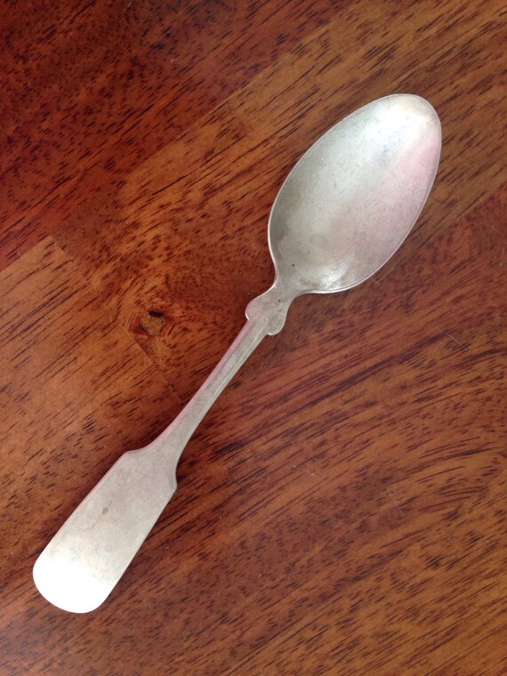 Rogers & Bro German Silver 6 Teaspoon Spoon
