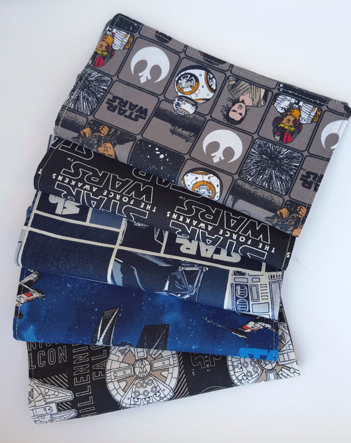 Lunch Box Napkins Set of 5 Made with Star Wars fabric