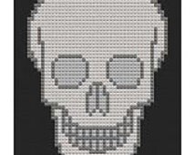 Popular items for skull cross stitch on Etsy