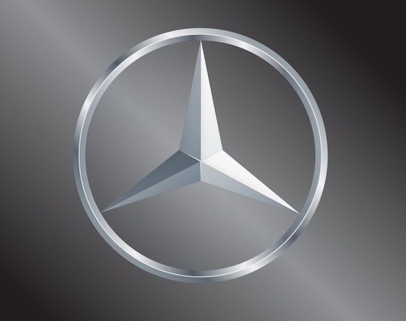 Mercedes Benz Vinyl Decal Sticker