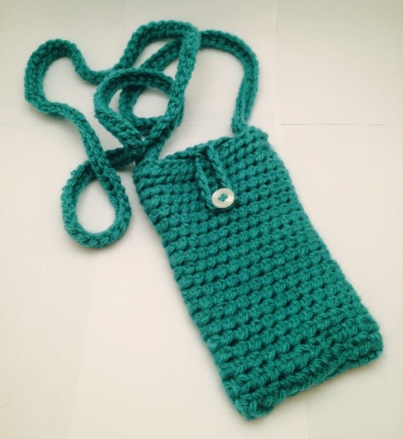 Crochet Phone Pouch Case with Strap