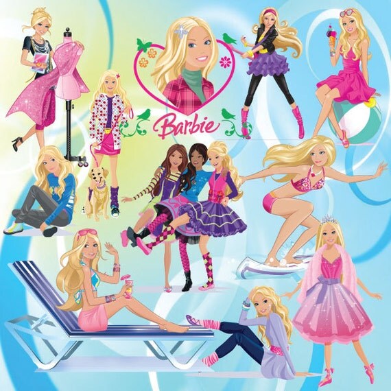 barbie clip art free download - photo #29