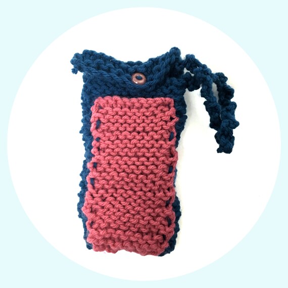 Phone and Card Carrier Knitted iPhone Cozy Knit Cell Phone