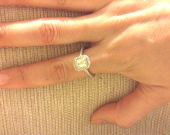 Emerald engagement rings design your own