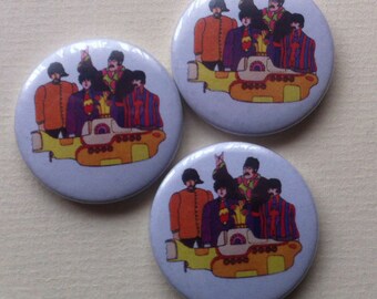 Beatles “Yellow Submarine“ Pinback Button