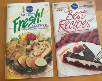 Pillsbury Classic Cookbooks #64 & #66 Set of Two
