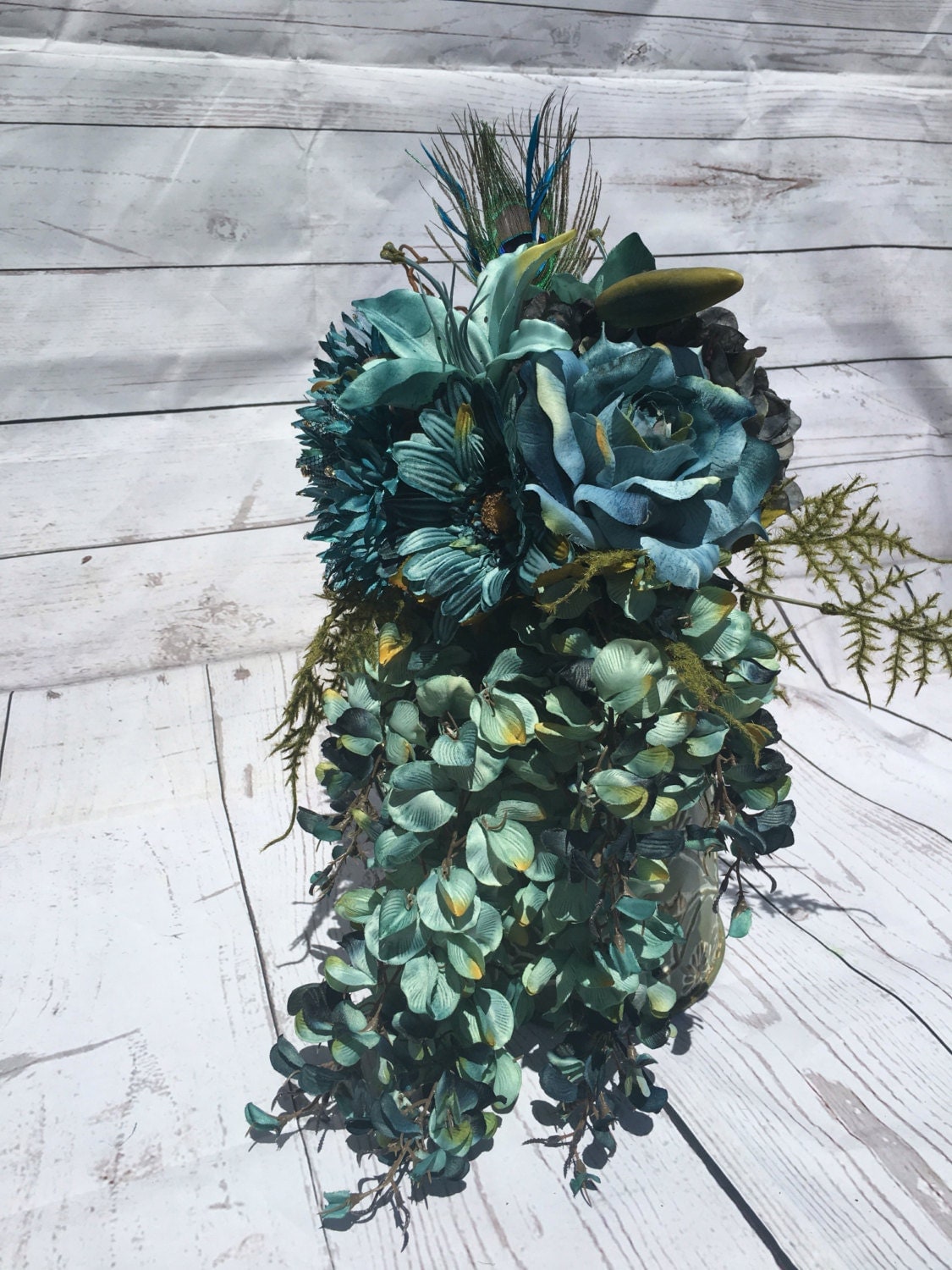 Corpse bride inspired bridal bouquet