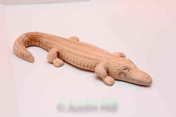 Alligator Sculpture