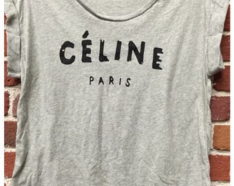 celine shirt etsy
