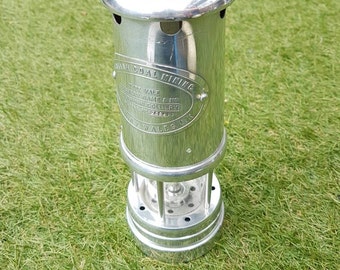English large heavy miners lamp