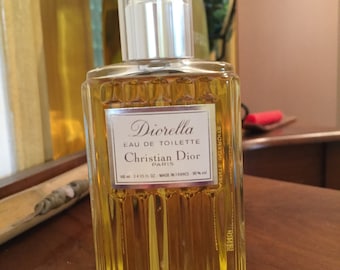 Hard to find eau de toilette VINTAGE Diorella eau de toilette 100 ml - 3.4 OZ.FL 1970 without box without cap