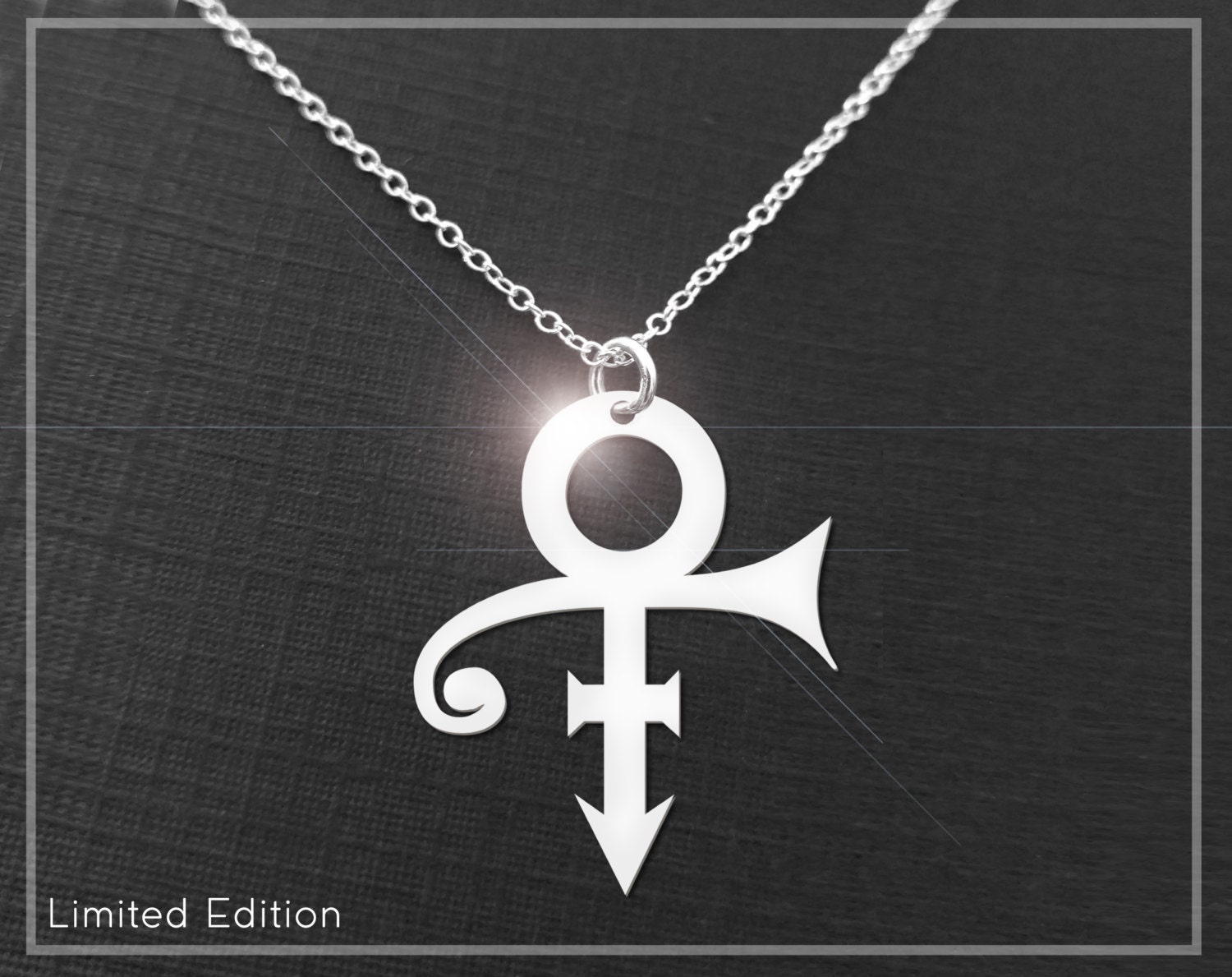 Prince Symbol Necklace Prince Necklace Prince Rogers Nelson