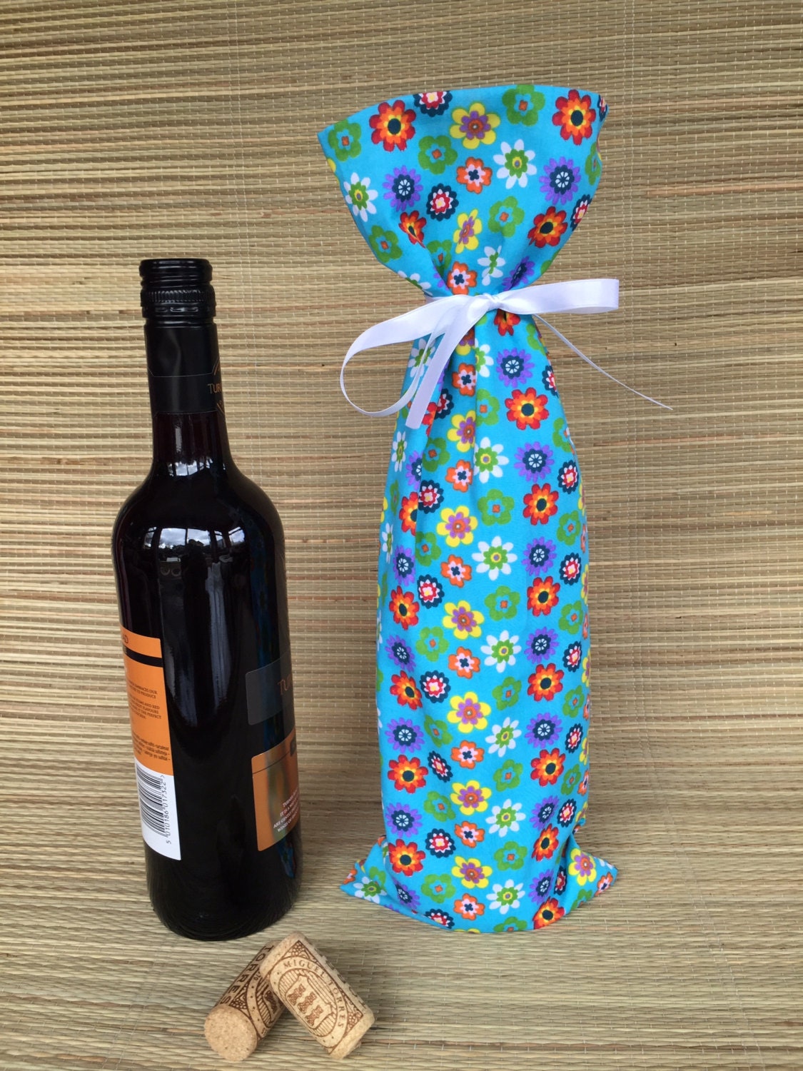 fabric wine bottle covers