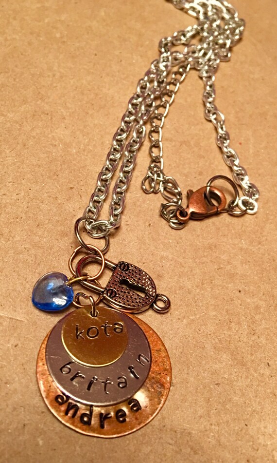 Items similar to Custom personalized necklace on Etsy