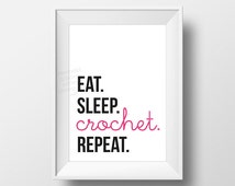Unique crochet quotes related items | Etsy
