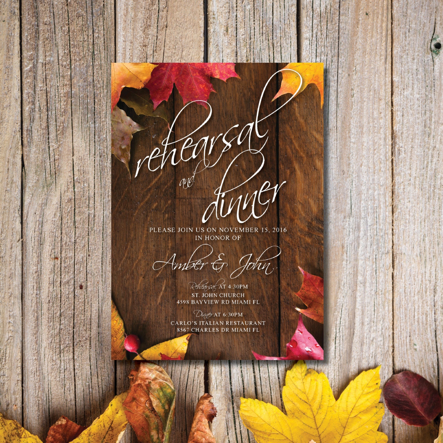 Rehearsal Dinner Invitations Rehearsal Dinner Invitations