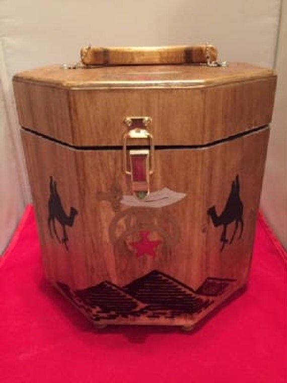 Shriner Fez Case by 5PointsRegalia on Etsy