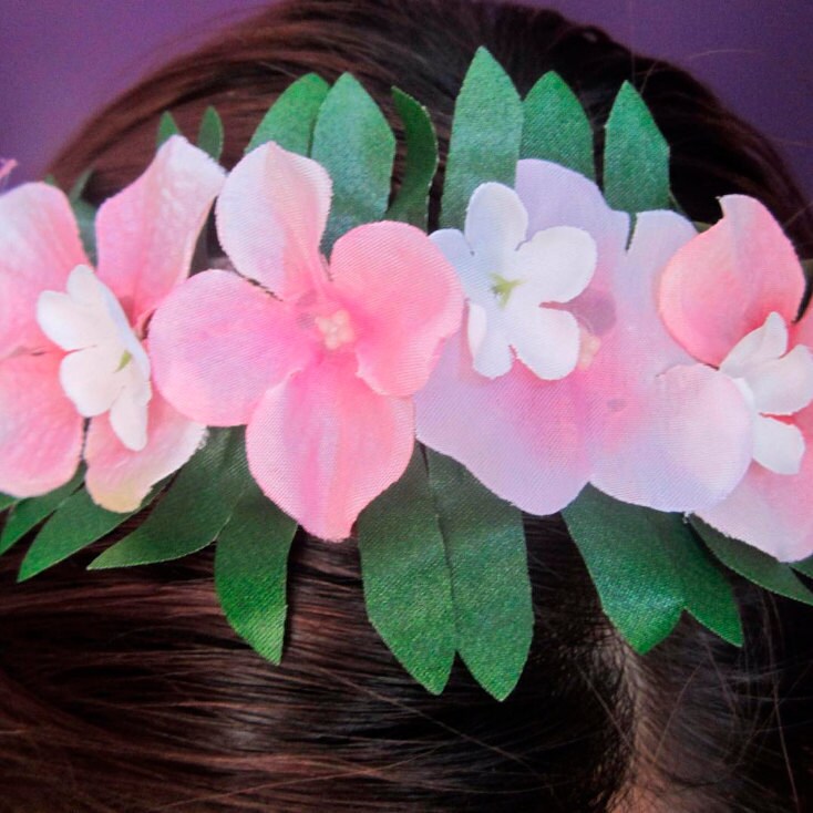 hawaiian wedding headpiece