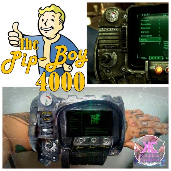 Pip Boy 4000 Fallout Phone case by kingdomcosworks on Etsy