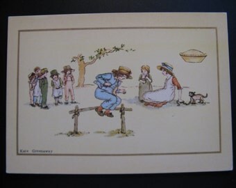 Vintage map Kate Greenaway (1846-1901), 60 's ...