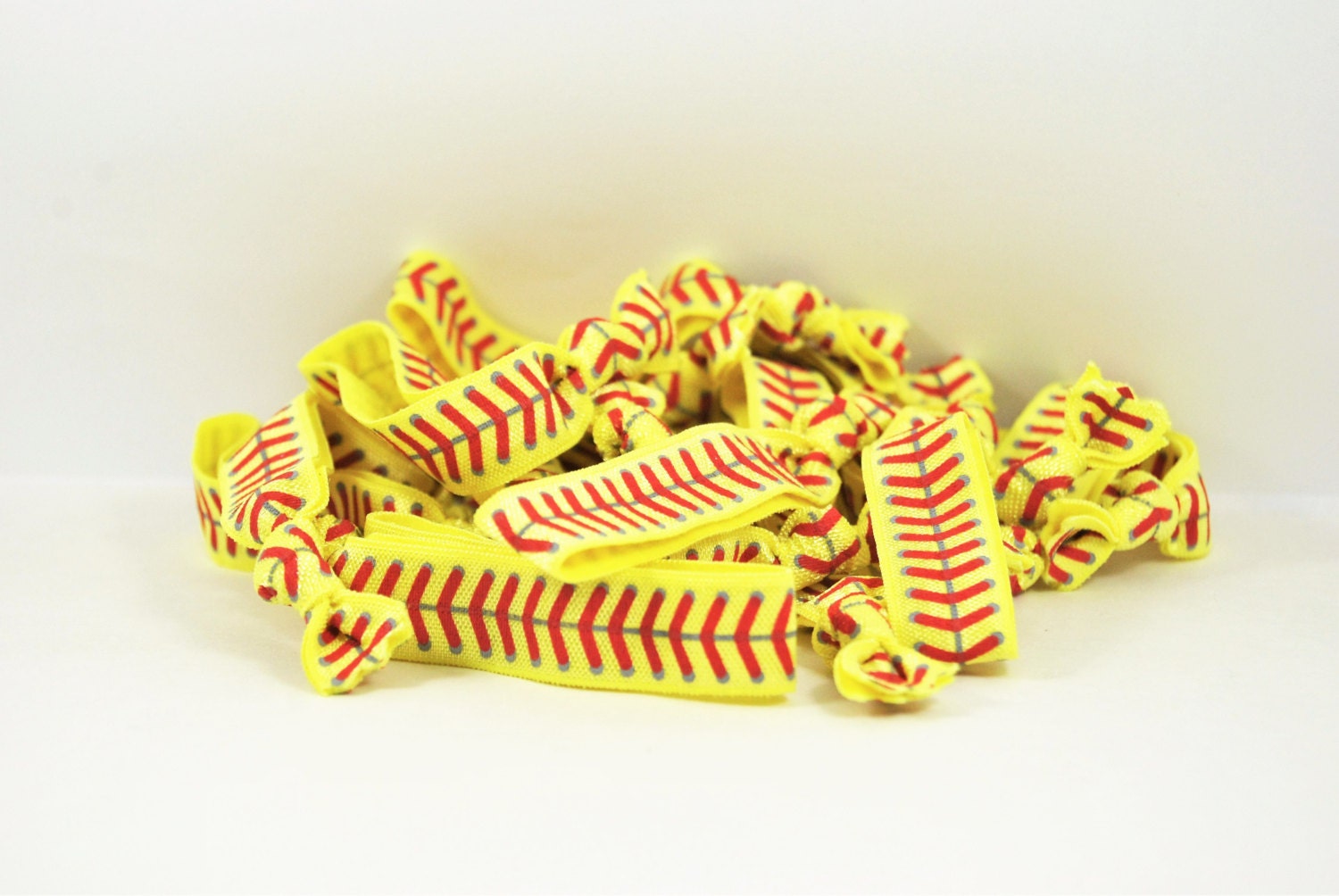 Hair Ties Softball Hair Ties Sports Knotted by LittleMissPonytail