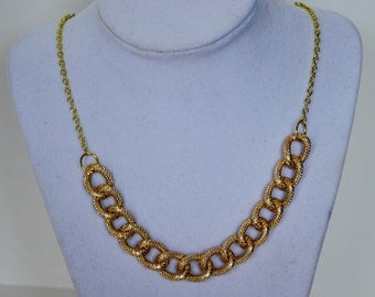 Items similar to Crochet Phat Gold Chain on Etsy