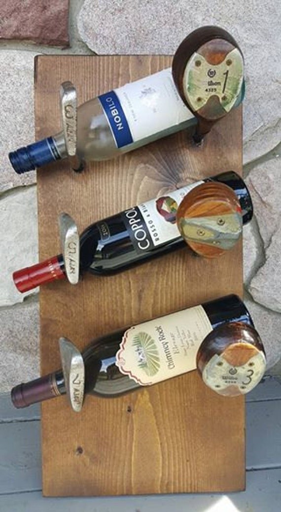 golf club wine rack wooden wine rack