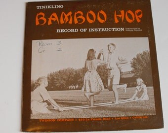 Bamboo Hop Record of Instruction Vintage School Gym Class Album (490)