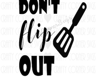 Don't flip out | Etsy