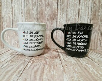 Friends TV show coffee mug - Perfect gift for the Friends fanatic in your life (or you)!!
