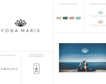 Custom Logo Design Branding || Custom Branding Package Kit || Blog Header Design || Logo Designer || Blog Branding